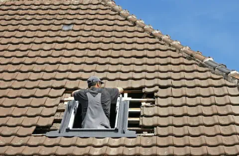 Pose de velux - La Motte-d'Aveillans
